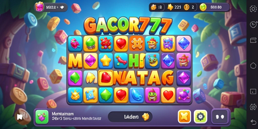 Tampilan gameplay menarik dari GACOR777 yang menguji strateji pemain.