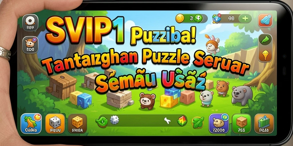 Gameplay seru dalam SVIP1 dengan berbagai teka-teki yang menantang.