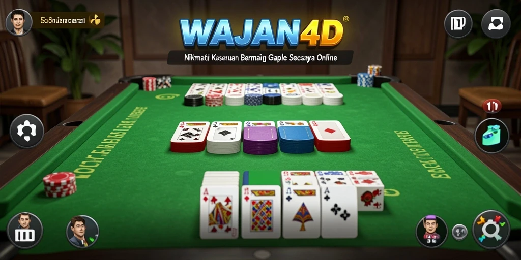 Gameplay seru di WAJAN4D dengan banyak teman.